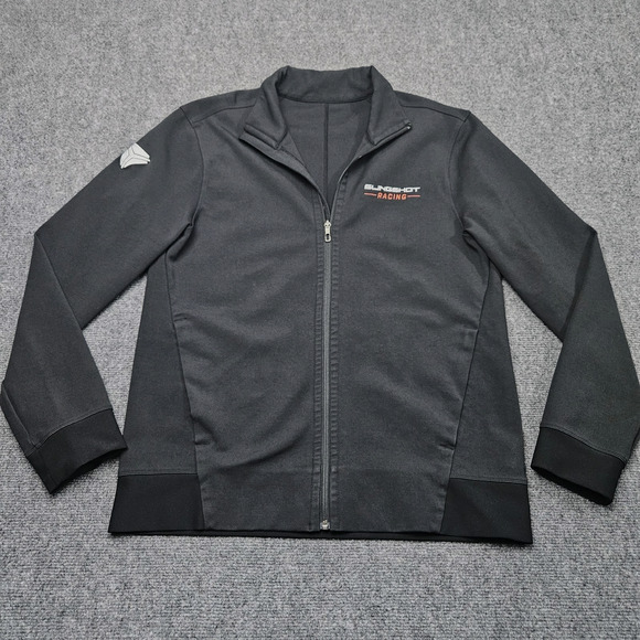 Lululemon x Polaris Slingshot Racing Track Jacket Large Black Full Zip Softshell - Picture 1 of 9